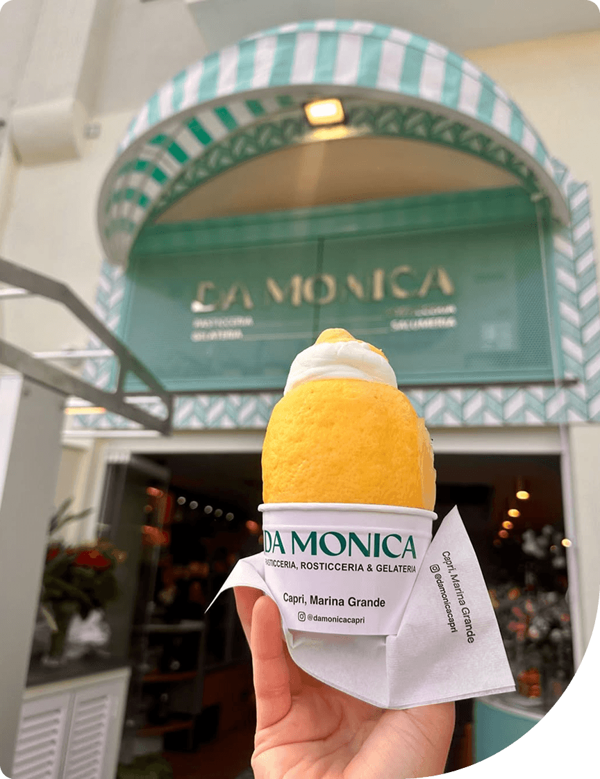 Ice cream storefront